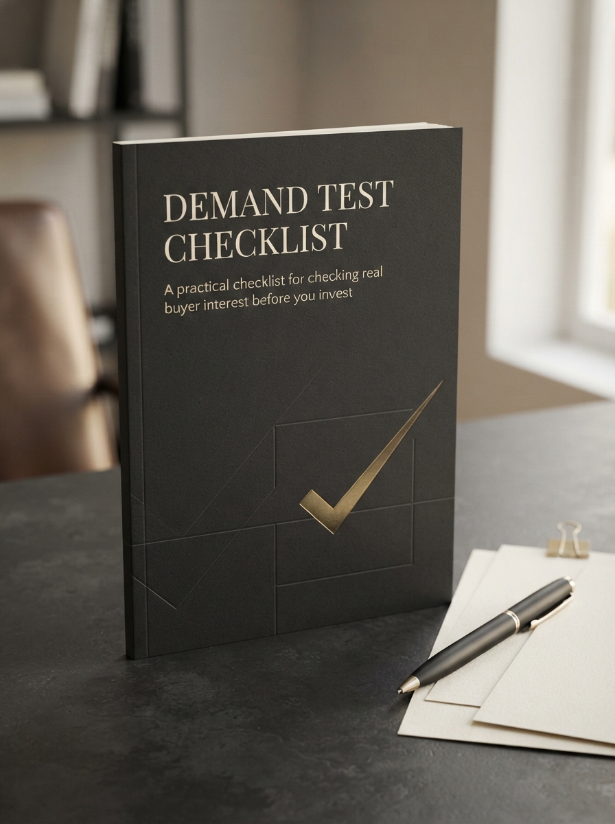Demand Test Checklist