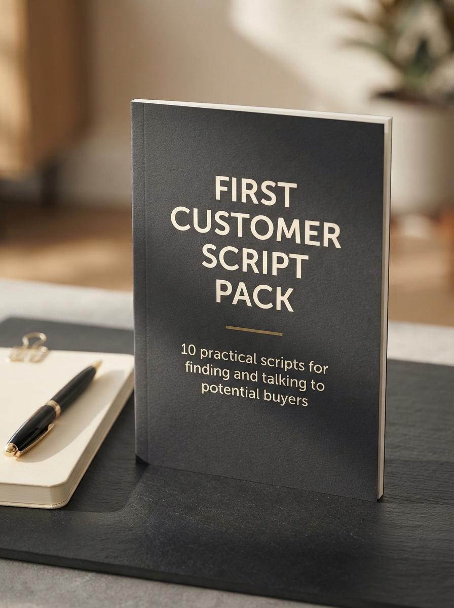 First Customer Script Pack